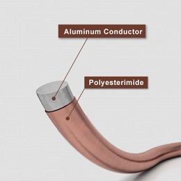 180°C H  Aluminum Enameled Round Wire